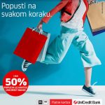 Popusti i do 50% uz platne kartice UniCredit Banke tokom predstojećeg vikenda