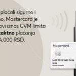 Mastercard propisao novi iznos CVM limita za beskontaktna plaćanja u  Srbiji: do 4.000 dinara bez unošenja PIN-a