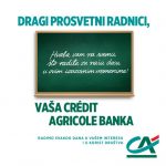 Posebna ponuda Crédit Agricole banke namenjena prosvetnim radnicima