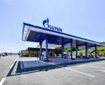 Otvorena GAZPROM benzinska stanica u blizini Čačka, u smeru iz Beograda