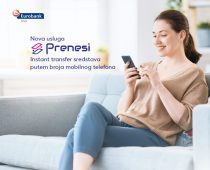 Nova m-Banking usluga Eurobanke – „Prenesi”