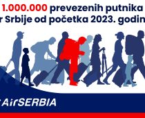 ER SRBIJA PREVEZLA MILION PUTNIKA OD POČETKA GODINE