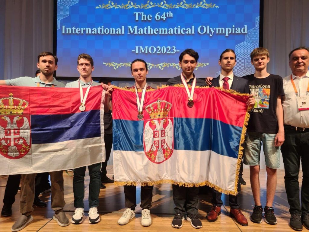 Četiri Medalje I Dve Pohvale Za Tim Srbije Na Međunarodnoj Matematičkoj ...