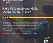 DVANAESTI KONKURS ZA PROGRAM EY PREDUZETNIK GODINE U SRBIJI