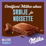 MILKA NOISETTE – OMILJENA MILKA ČOKOLADA U SRBIJI