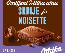 MILKA NOISETTE – OMILJENA MILKA ČOKOLADA U SRBIJI